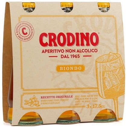 Crodino Biondo Bitter nealko  3x 0.175l