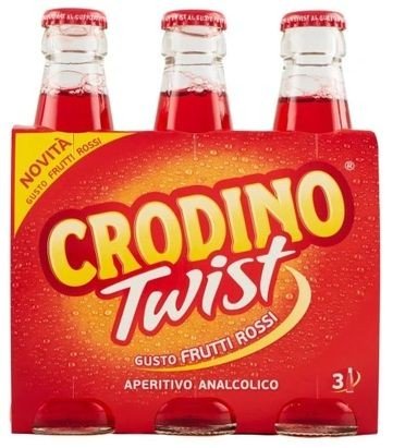 Crodino Rosso Bitter nealko  3x 0.175l