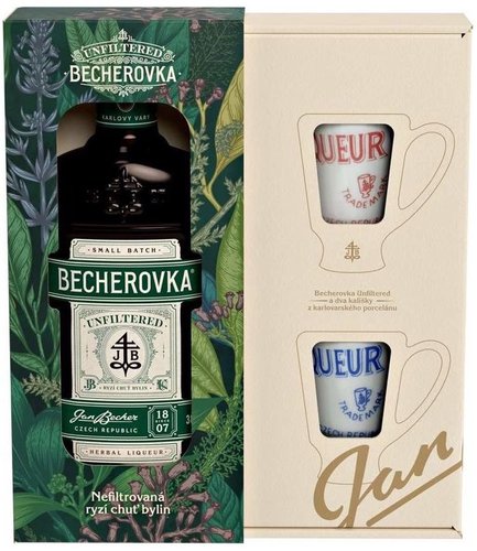 Becherovka Unfiltered + 2 kalky  0.5l