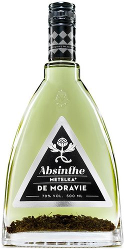 Absinth de Moravie                                  Metelka 70%0.20l