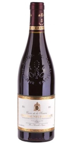 Chateauneuf du Pape rouge Cuve de la Serreire Chateau Beauchene  0.75l