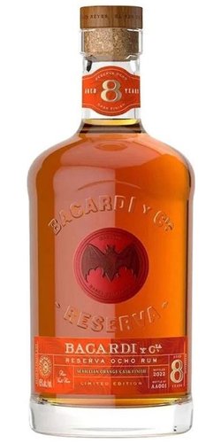 Bacardi 8y Reserva Ocho Sevillian Cask  0.7l