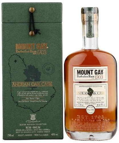 Mount Gay Master Andean oak cask  0.7l