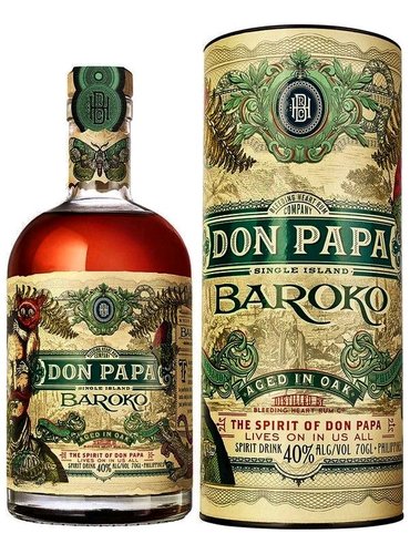 Rum Don Papa Baroko v tub  40%0.70l