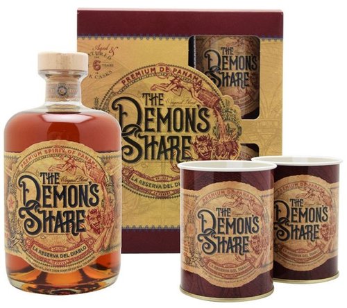 Rum Demons Share 6y + 2 plechky hnd  gB 40%0.70l