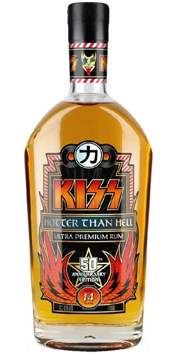 Kiss 14y Hotter than Hell  0.7l