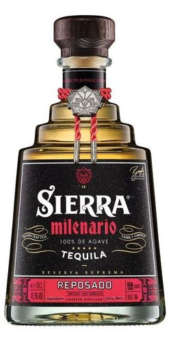 Tequila Sierra Milenario Reposado  41.5%0.70l