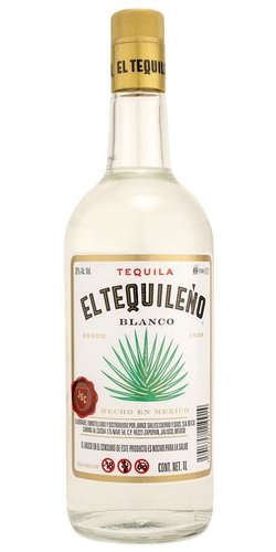 Tequila el Tequileno blanco  38%0.50l