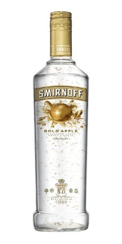 Vodka Smirnoff Gold Apple  37.5%1.00l