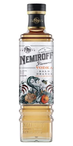 Vodka Nemiroff de Luxe Bold Orange  40%0.70l