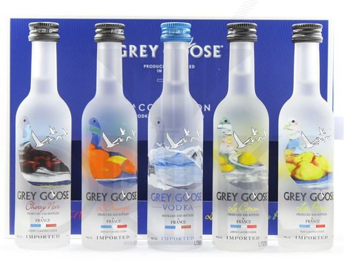 Vodka Grey Goose miniaturka Set  gB 5x0.05l