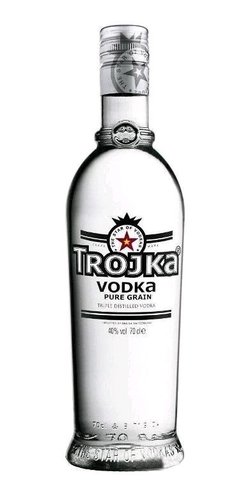 Vodka Trojka Clear ir  40% 1.00l