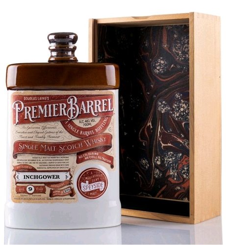 Inchgower Douglas Laing &amp; Co Premier barrel  wB 46%0.70l