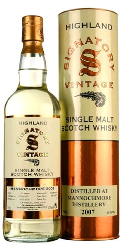 Mannochmore Signatory Vintage 2007  gT 43%0.70l