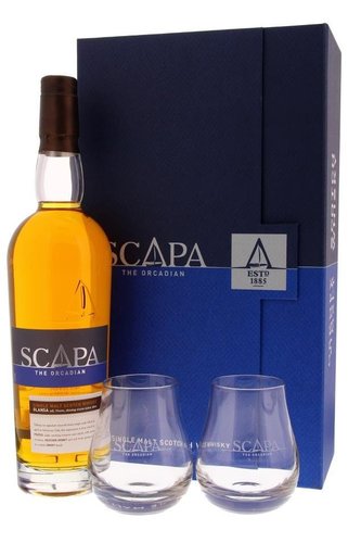 Whiksy Scapa Glansa + 2sklo  gB 40%0.70l