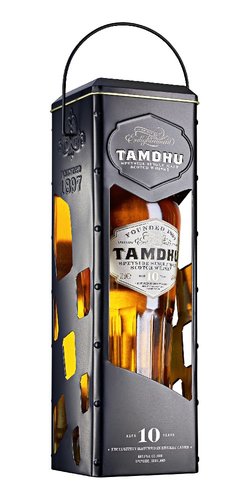 Whisky Tamdhu 10y LANTERN v plechu Lucerna  40%0.70l