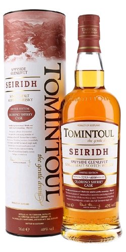 Whisky Tomintoul Seiridh  gT 40%0.70l