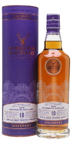 Miltonduff 10y Discovery Gordon &amp; MacPhail  0.7l