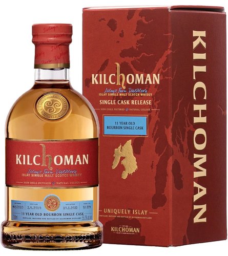 Whisky Kilchoman 2010 Bourbon Cask 11y   gB 52.5%0.70l