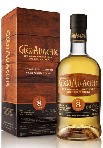 GlenAllachie 8y Koval Rye Cask  0.7l