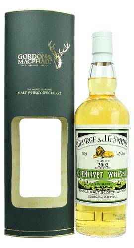 Whisky Glenlivet 2002 Gordon &amp; MacPhail  gB 43%0.70l