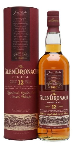 Whisky Glendronach 12y Original v tub  43%0.70l