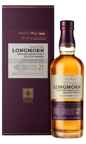 Whisky Longmorn 25y Special Triple cask  gB 52.2%0.70l