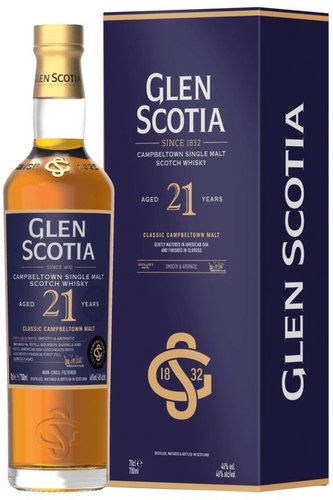 Whisky Glen Scotia 21y v krabice  46%0.70l