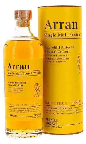 Whisky Arran Sauternes cask  gT 50%0.70l