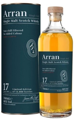 Whisky Arran 17y ltd.   gT 46%0.70l