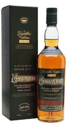 Whisky Cragganmore Distillers Edition 2017    gB 40%0.70l