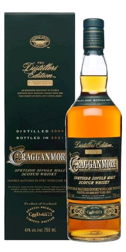 Whisky Cragganmore Distillers Edition 2021 gB 40%0.70l