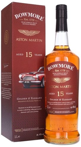 LITR Whisky Bowmore 15y Aston Martin Edition  gB 43%1.00l