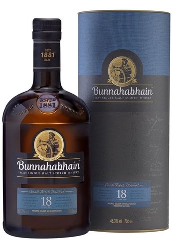 Whisky Bunnahabhain 18y v tub   46.3%0.70l