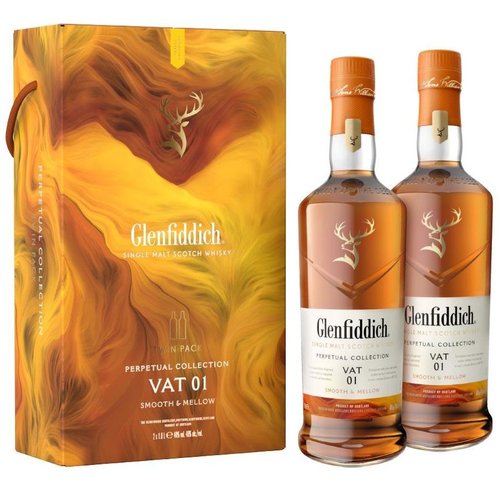 Glenfiddich Perpetual Vat no.1 set  2x1l