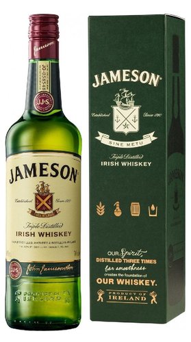 Jameson v krabice  0.7l