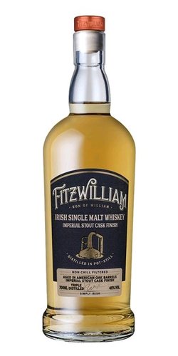 Whisky FitzWilliam Single malt Peated  43%0.70l