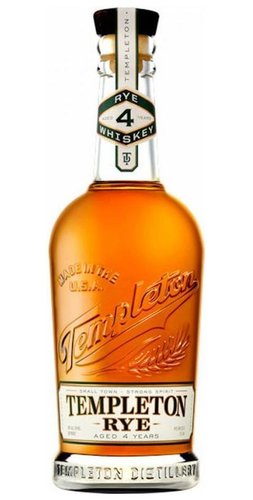 Whisky Rye Templeton 4y  40%0.70l