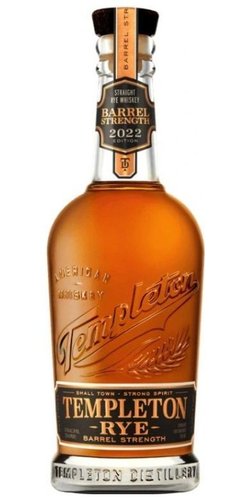 Whisky Rye Templeton Barrel Strength 2022  57.3%0.70l