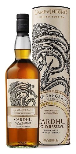 Whisky Cardhu Game of Thrones House Targaryen  gT 40%0.70l