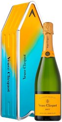 Champagne Veuve Clicquot Arrow Orange &amp; Blue  0.75l