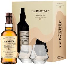 Balvenie 12y Double cask + 2 skleniky  0.7l